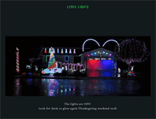 Tablet Screenshot of lewislights.com